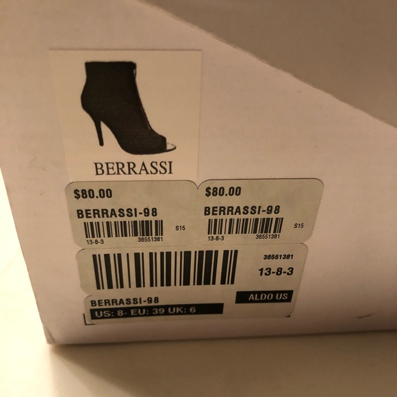 ALDO open toe high heels booties - Picture 6 of 6